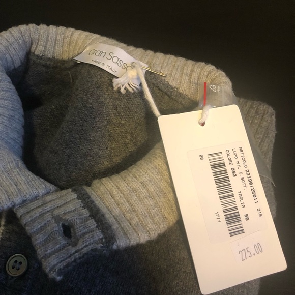 Gran Sasso Wool Sweater 56 - Picture 2 of 11